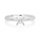 Platinum Ring Mount For 5.2mm Round
