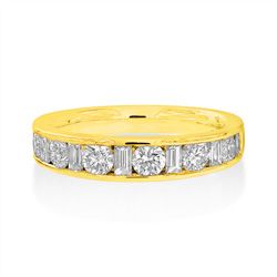 18ct. Yellow Gold Diamond Ring