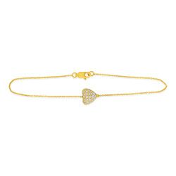 18Ct. Yellow Gold Diamond Bracelet