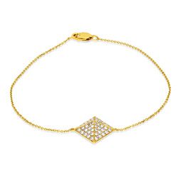 18Ct. Yellow Gold Diamond Bracelet