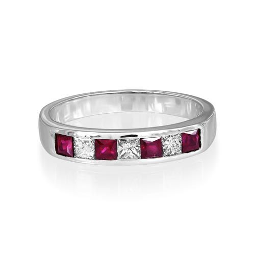 18Ct. Gold Ruby and Diamond Ring<