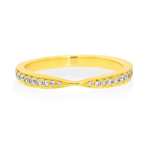18Ct. Yellow Gold Diamond Ring<
