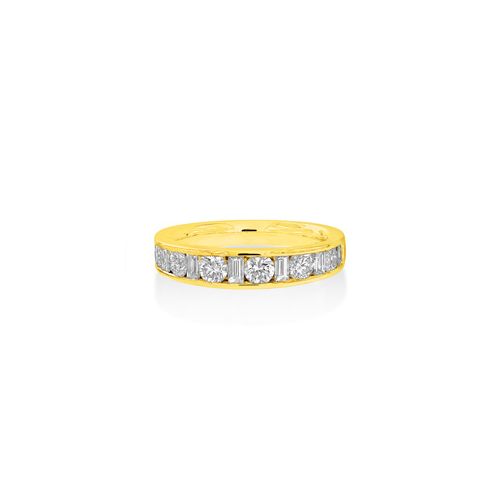 18ct. Yellow Gold Diamond Ring<