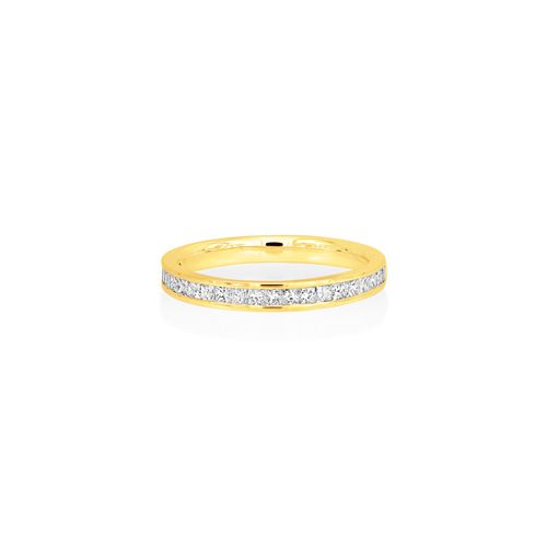 18ct. Yellow Gold Diamond Ring<
