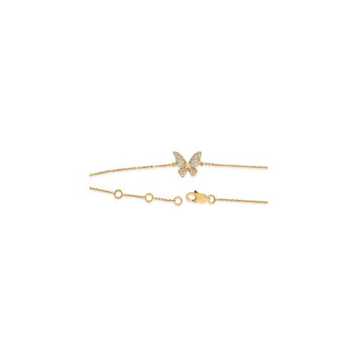 18Ct. Rose Gold Diamond Bracelet<