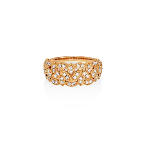 18Ct. Rose Gold Diamond Ring<