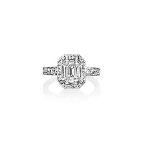 18Ct. White Gold Diamond Ring<