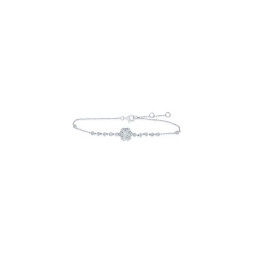 18ct. White Gold Diamond Bracelet<